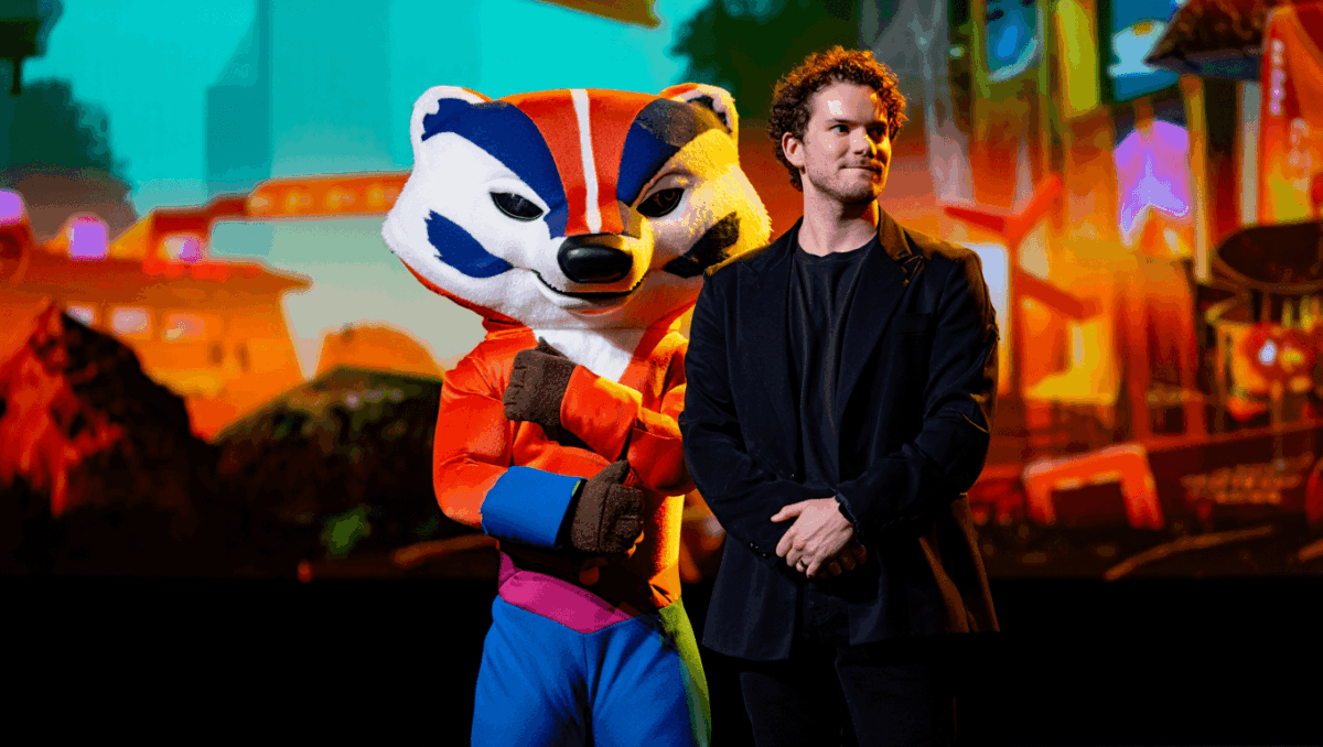 Bradley the Badger gets revealed as Mario + Rabbids creator's wild new platformer starring Evan Peters