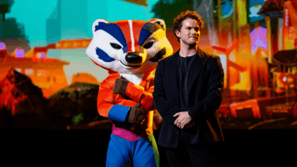 Bradley the Badger gets revealed as Mario + Rabbids creator's wild new platformer starring Evan Peters