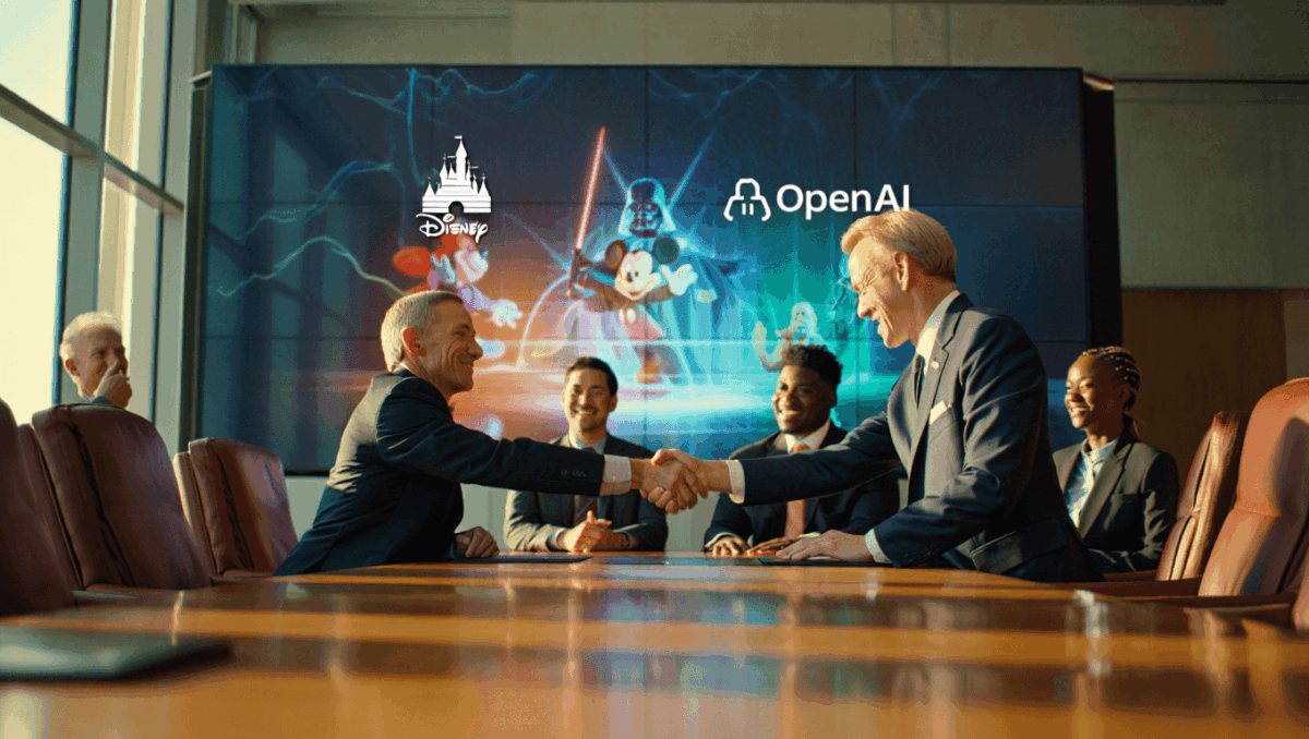DIS stock soars on $1B OpenAI deal, Disney characters now coming to Sora AI videos