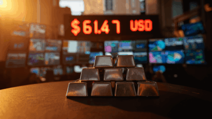 Price of silver today hits record $61+ an ounce for first time ever, up 92% this year