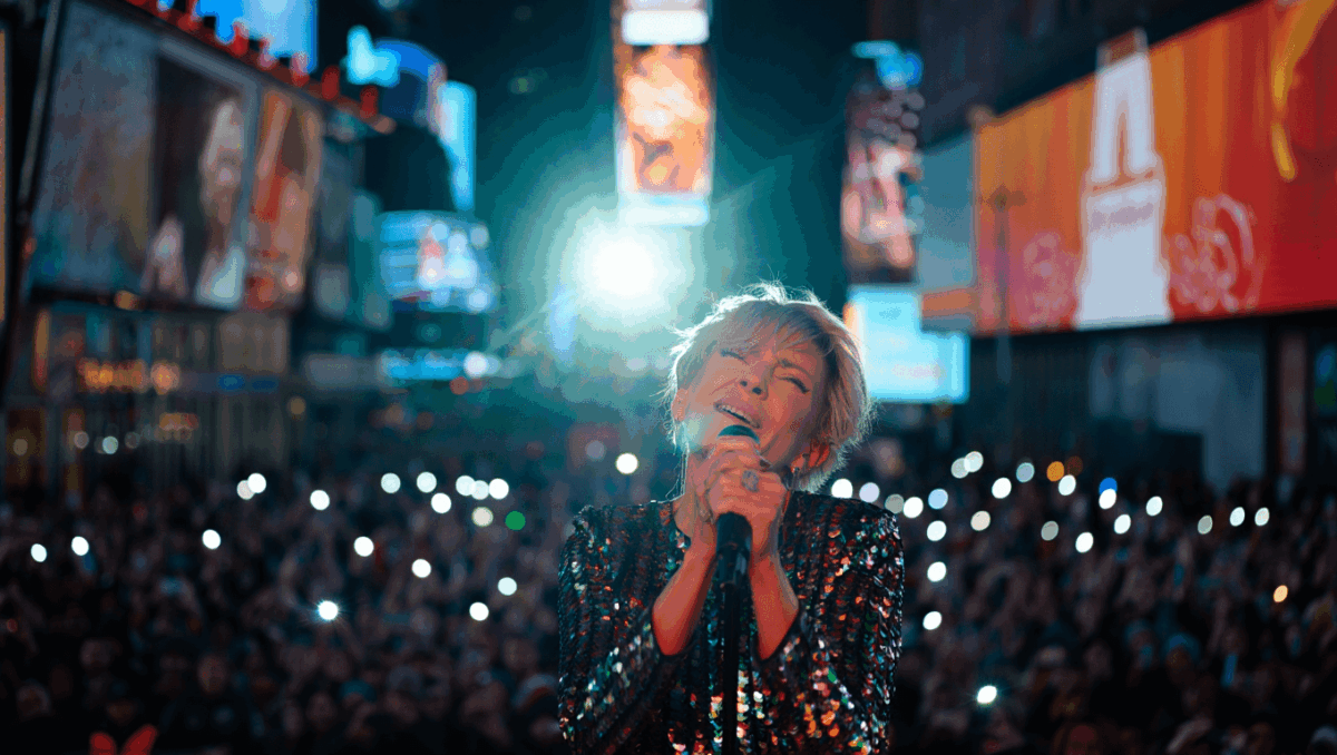New years countdown kicks off tonight with Robyn live at Times Square, plus Shakira, 50 Cent, and Demi Lovato performances streaming everywhere