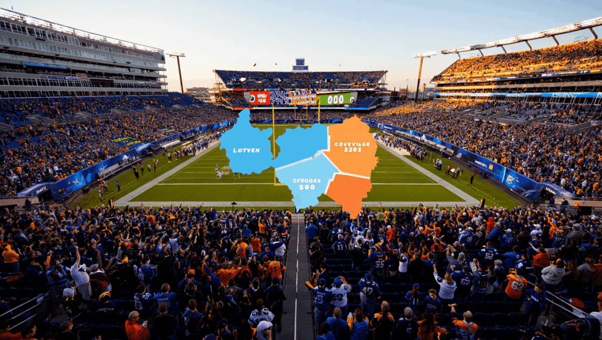 NFL coverage map shows 12 games today in Week 16, here's what's on in your area