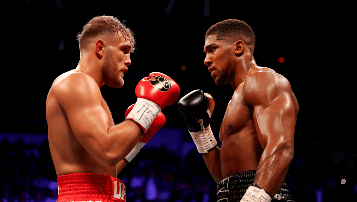 Jake Paul beats Anthony Joshua by unanimous decision tonight in shocking upset, dominates former heavyweight champ in Miami