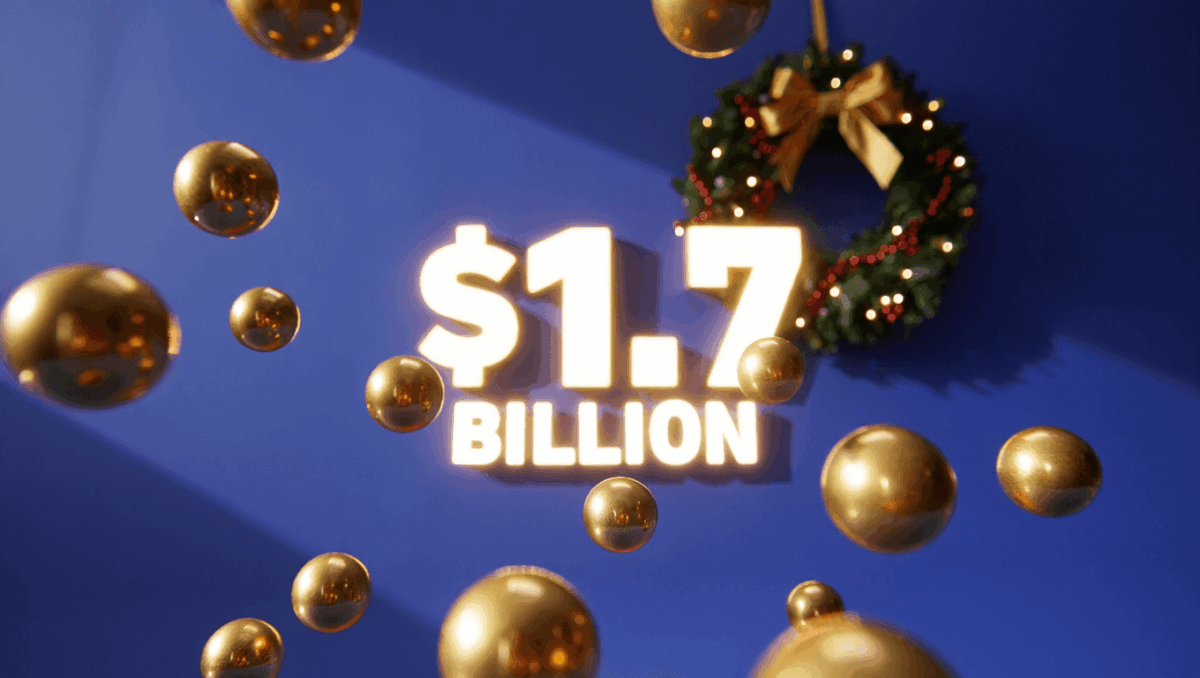 NY lottery jackpot soars to record $1.7B for Christmas Eve Powerball drawing after 46 straight draws without major winner