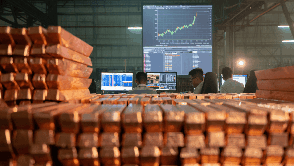 Copper price pulls back 2.14% today after hitting stunning all-time highs above $12,000 per ton