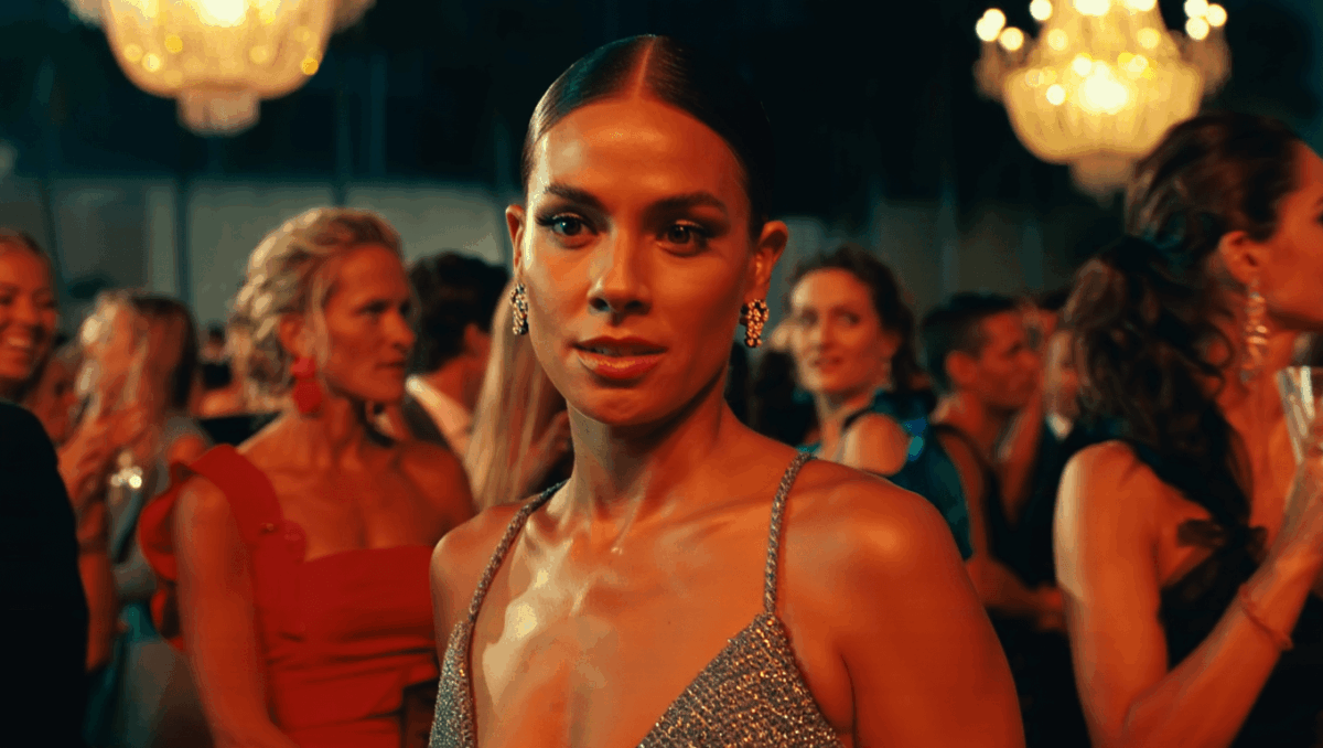 Maria Cozamanis won't hide her 'Tumbles' alter ego much longer on Netflix's new Members Only: Palm Beach