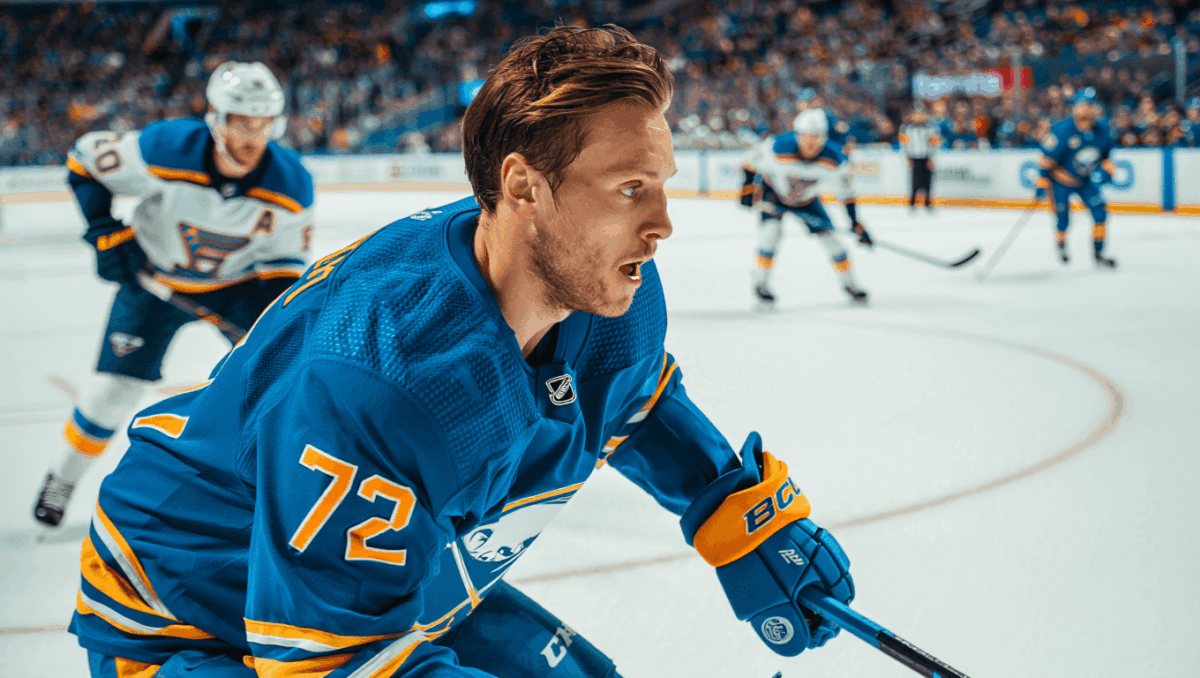 Sabres face Blues looking to extend 8-game winning streak in St. Louis showdown