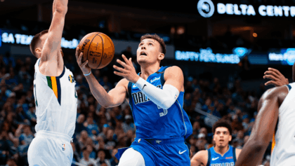 Mavericks beat Jazz 120-106 in dominant road victory, extend winning streak