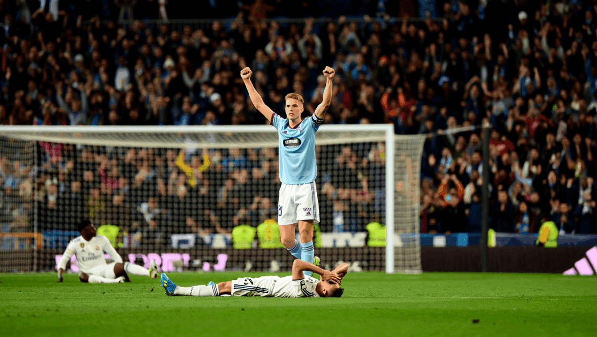 Real Madrid loses 2-0 to Celta Vigo at Bernabeu, extends winless run in shocking La Liga upset