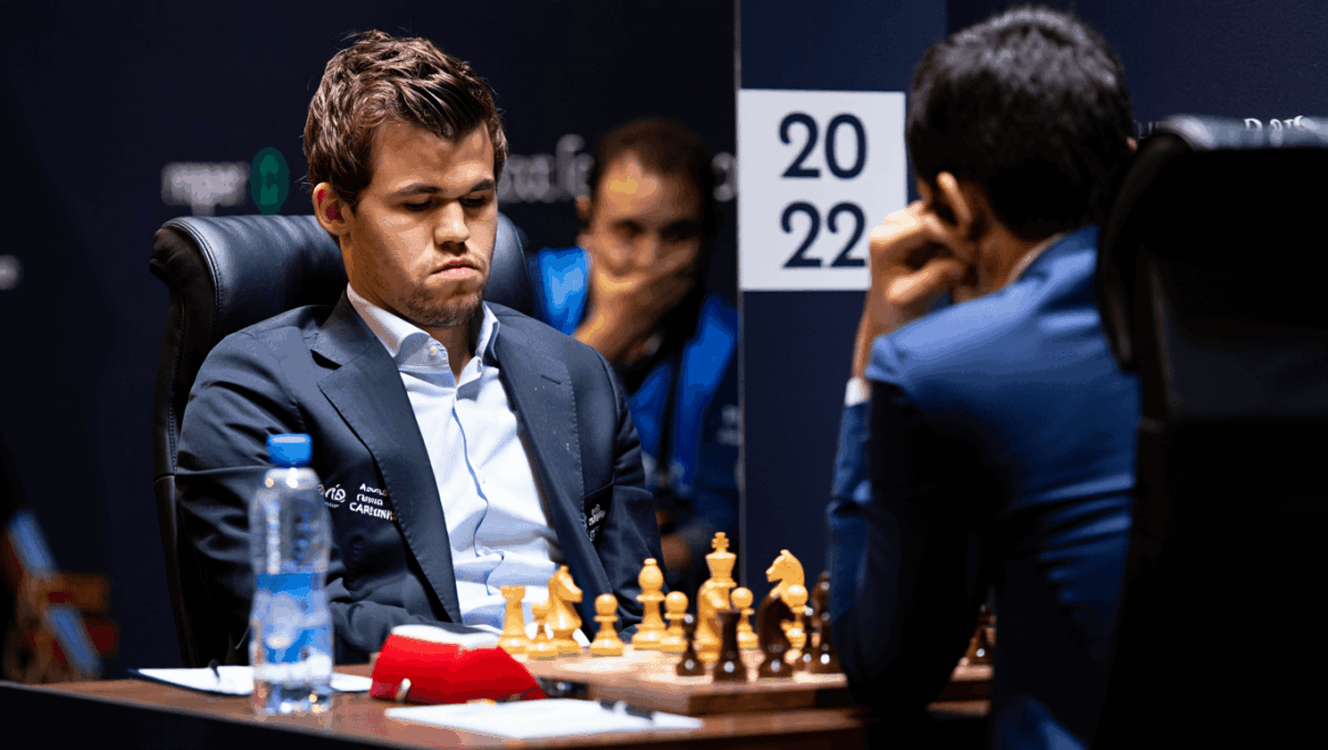 Magnus Carlsen wins 6th World Rapid Championship, but struggles at World Blitz as rivals take aim