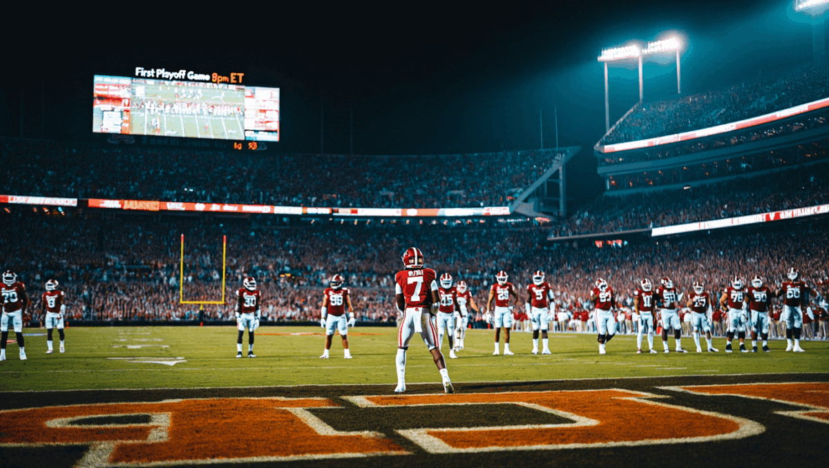 NCAA playoff schedule kicks off with Oklahoma vs Alabama tonight, here's the complete 12-team bracket