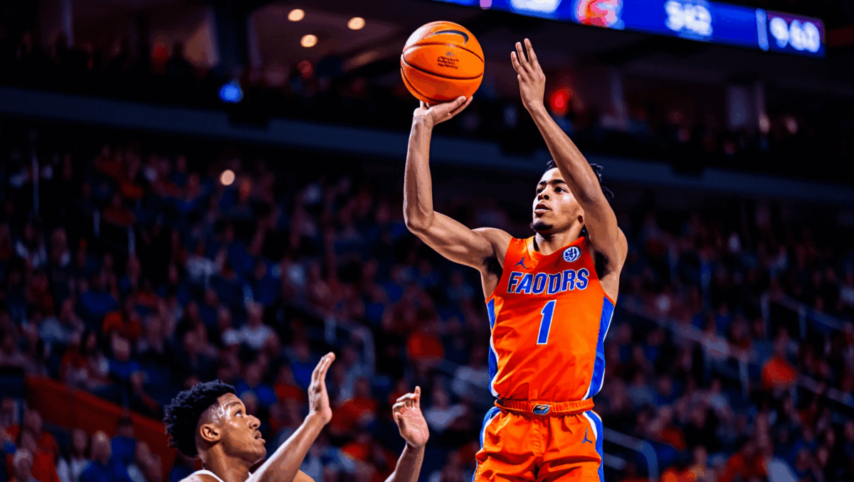 Colgate falls short against No. 23 Florida 90-60, Gators extend home win streak with dominant second half