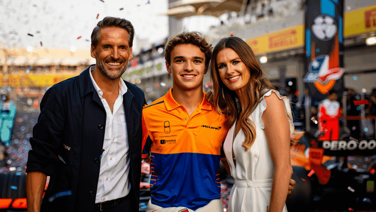 Lando Norris' parents: Meet wealthy dad Adam and Belgian mom Cisca who bankrolled his F1 dominance