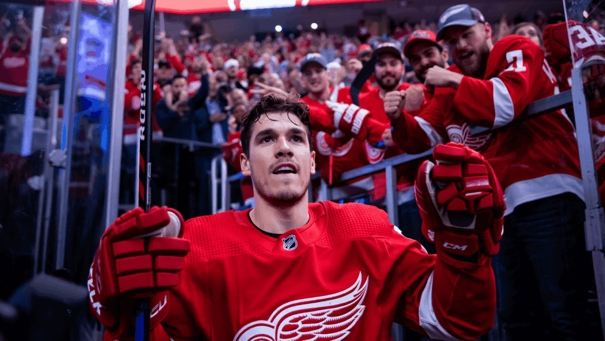 Mammoth face Red Wings tonight in TNT showdown, Detroit goes for 3rd straight win