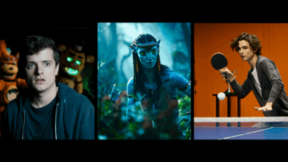 New movies 2025 drops Avatar's epic return, Five Nights at Freddy's 2 scares, and Timothée's table tennis triumph this month
