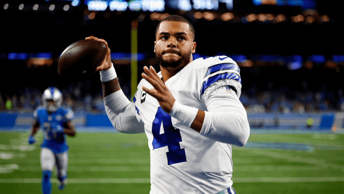 Dak Prescott's elite 2025 stats set up must-win showdown with Lions tonight on TNF