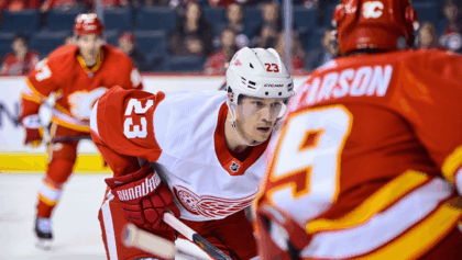 Red Wings vs Flames tonight in Calgary: Detroit riding five-game point streak seeks third straight win