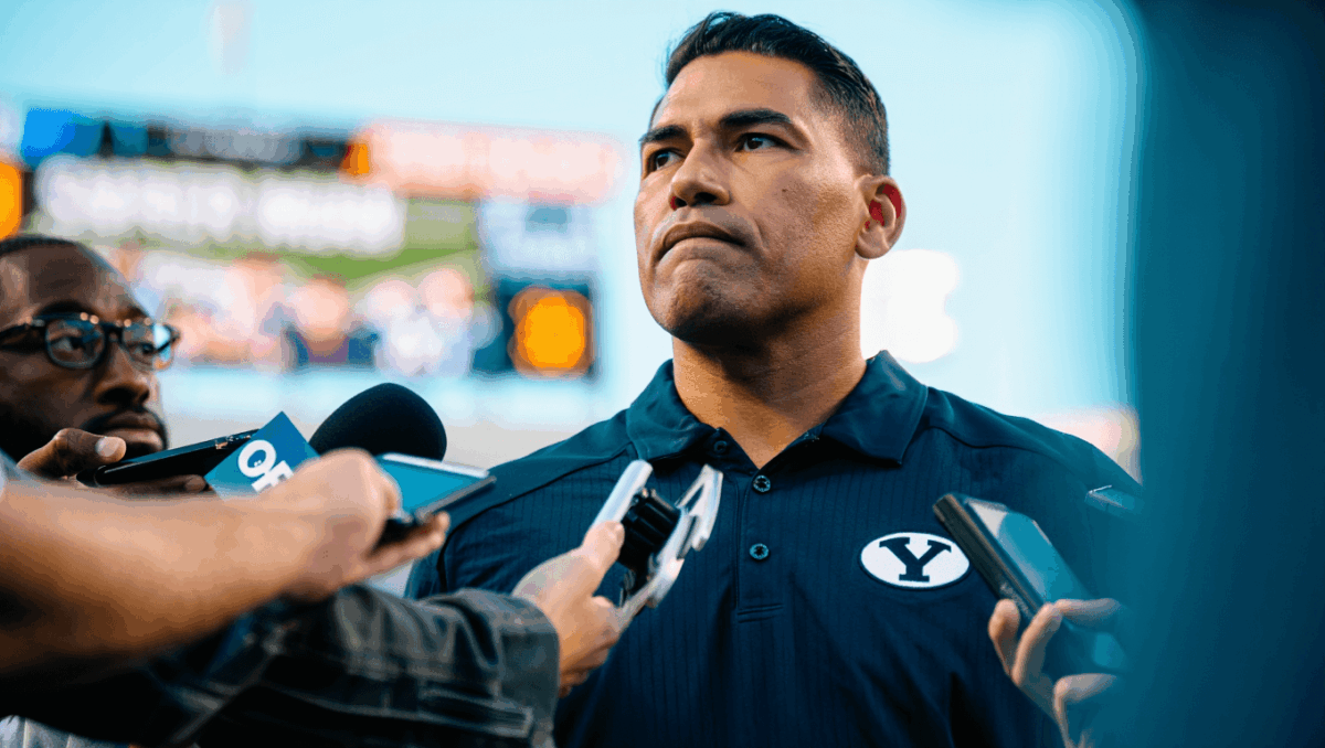 kalani sitake penn state talks heat up, here's what Sitake said as BYU rumors swirl