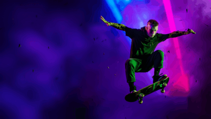 Skate Story drops free on PS Plus today, here's the wild skateboarding game everyone's talking about