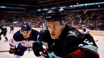 Kraken takes on Mammoth in crucial Western Conference battle last night at Delta Center