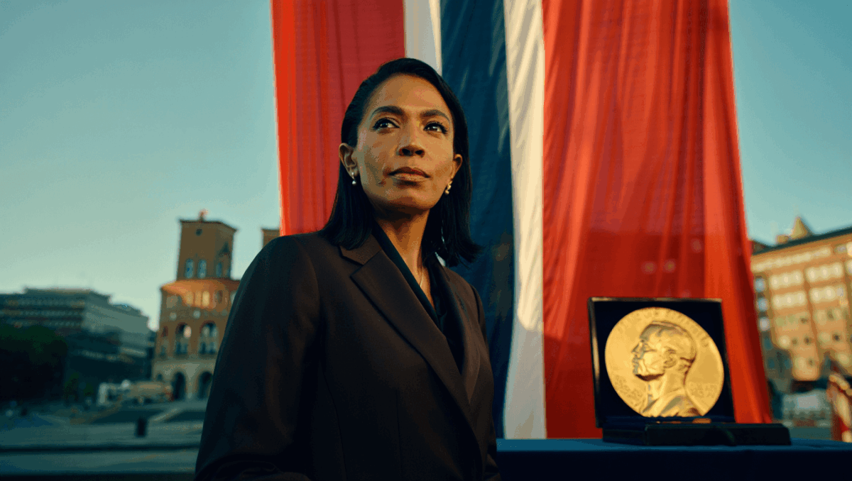 Nobel Peace Prize winner Maria Corina Machado receives honor for fight against oppression, ceremony in Oslo Dec. 10