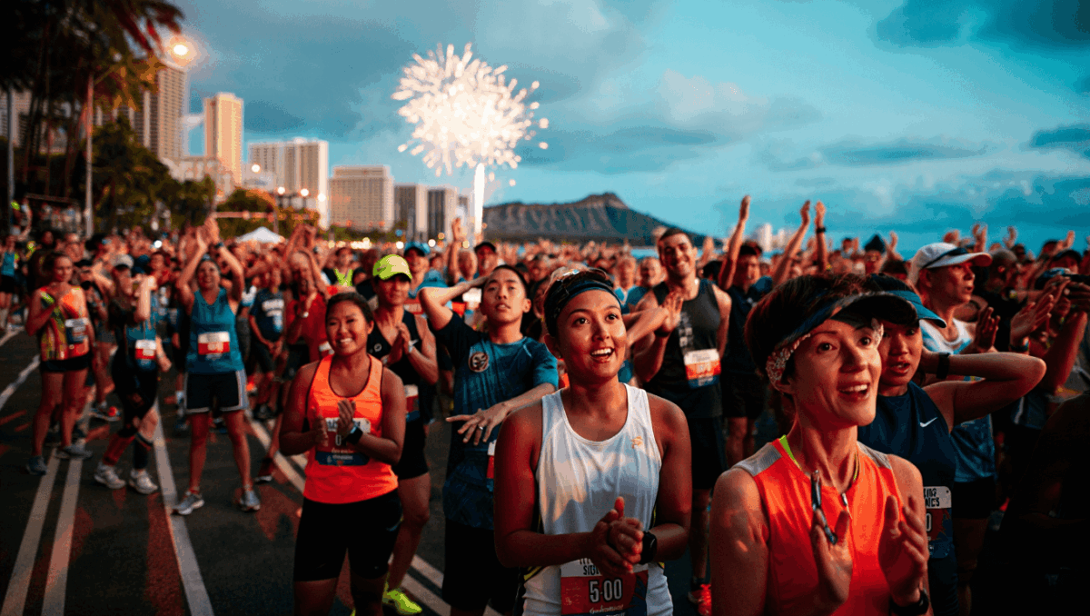 Honolulu Marathon kicks off tomorrow morning as thousands gather for Hawaii's tropical 26.2-mile paradise run