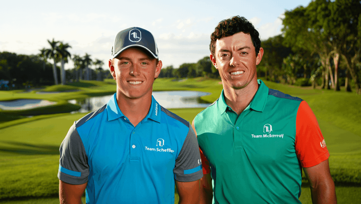 Optum Golf Channel games debuts tonight with Scheffler, McIlroy leading teams in primetime under the lights