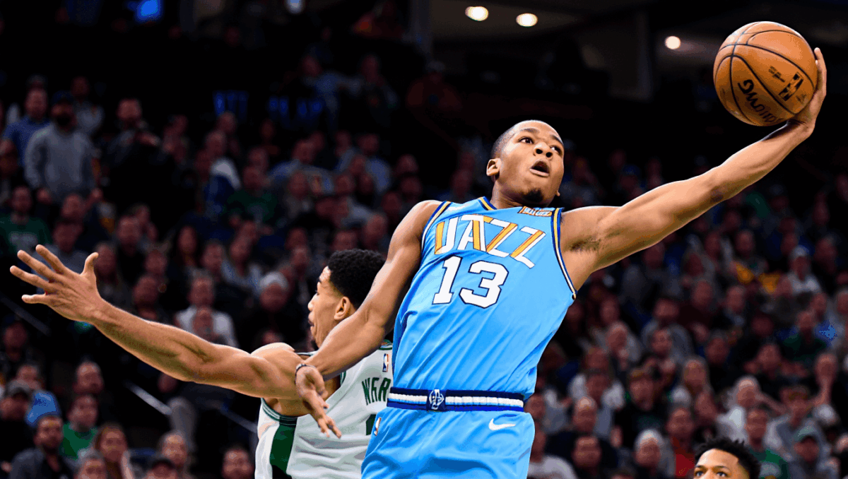 Walter Clayton Jr explodes with monstrous slam as Jazz battle Celtics in close contest