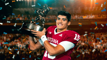 College football Heisman Trophy goes to Indiana's Fernando Mendoza, first Hoosier to win award