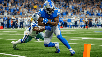 Jahmyr Gibbs looks to build on career-best 219-yard game as Lions take on Cowboys on Thursday Night Football