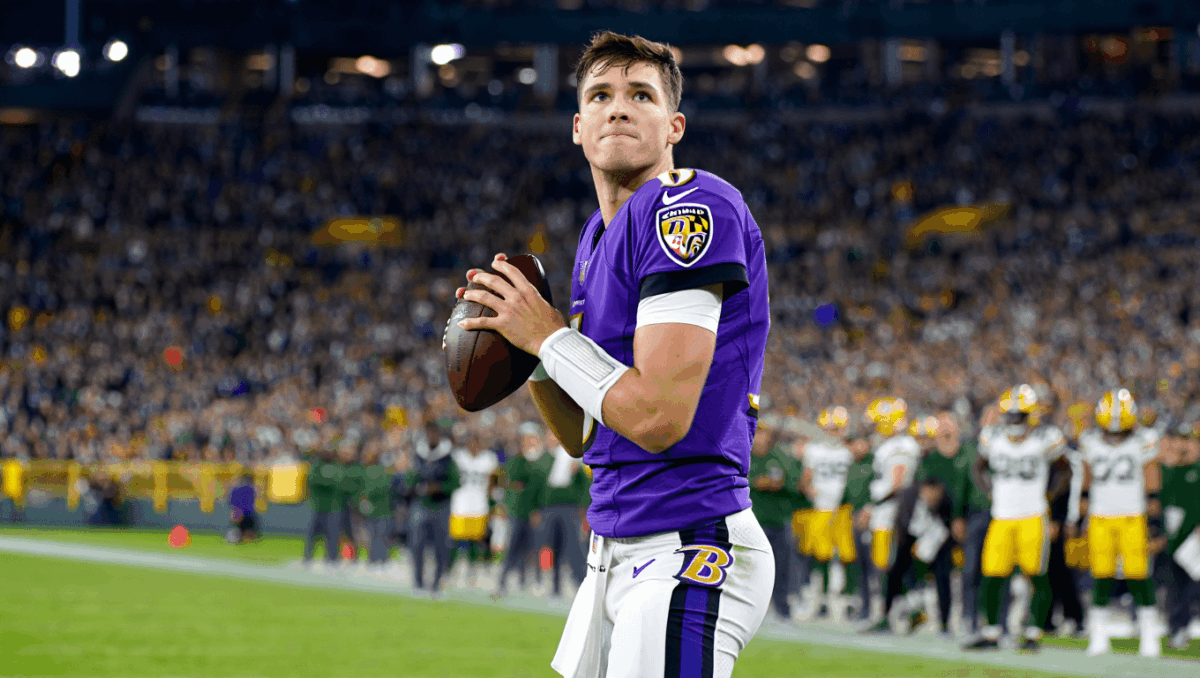 Ravens backup QB set to start after Lamar Jackson ruled out with back injury vs Packers