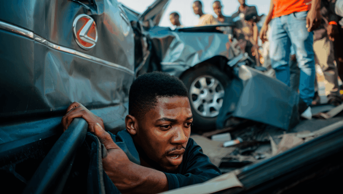 Anthony Joshua narrowly escapes death in shocking Nigeria car crash, two others killed