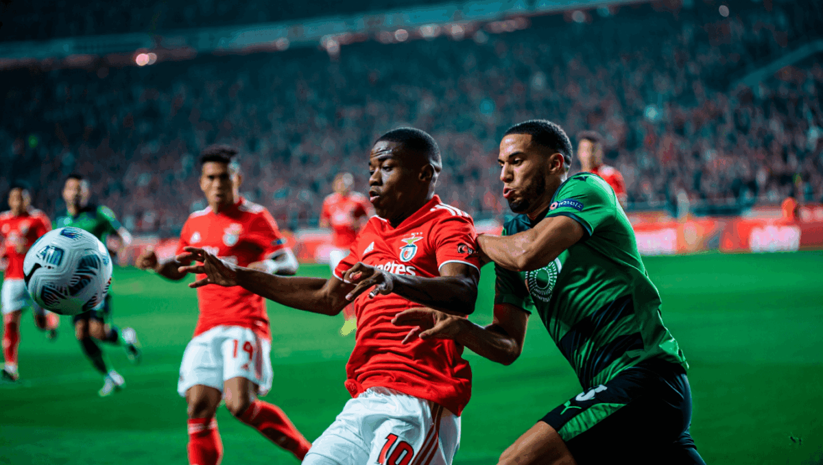Benfica faces Sporting Lisboa in crucial Primeira Liga clash tonight, top spot in play