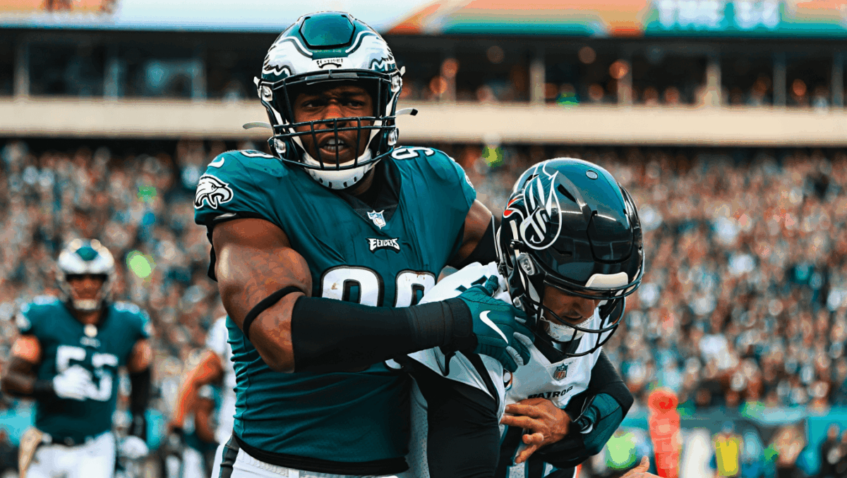 Jordan Davis anchors Eagles defense as Philadelphia dominates Commanders 21-10