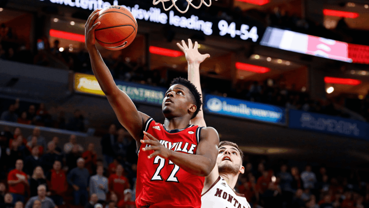 University of Montana loses to No. 11 Louisville 94-54, Sananda Fru fuels Cardinal rout