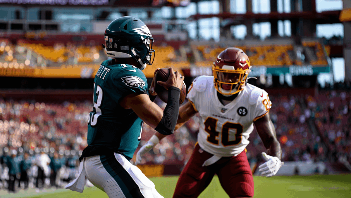 Saturday NFL games tonight: Eagles-Commanders playoff race heats up, Packers-Bears clash with everything on line