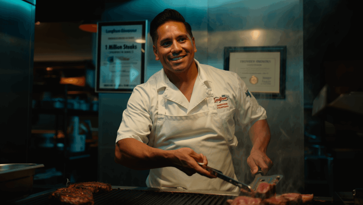 Longhorn Steakhouse worker hits remarkable milestone after grilling over 1 million steaks in career