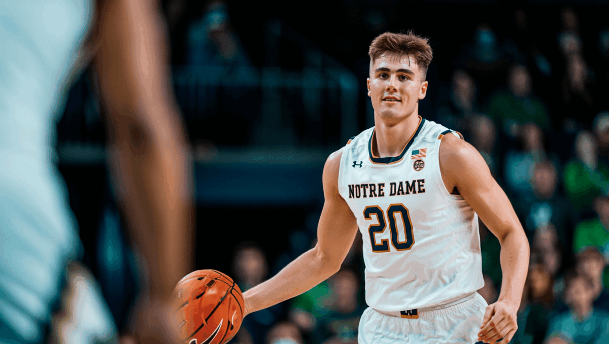 Notre Dame basketball trails Purdue Fort Wayne at halftime as Fighting Irish seek second-half comeback