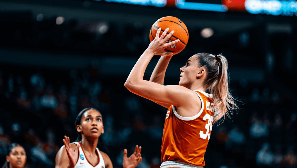 NCAA women's basketball faces championship-level clash tonight with No. 2 Texas taking on UNC, LSU undefeated