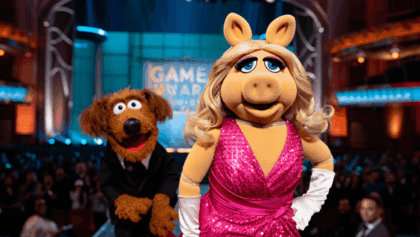 Disneyland's Miss Piggy brings the sass to Game Awards tonight at 8 PM ET, sharing stage with Muppet pal Rowlf