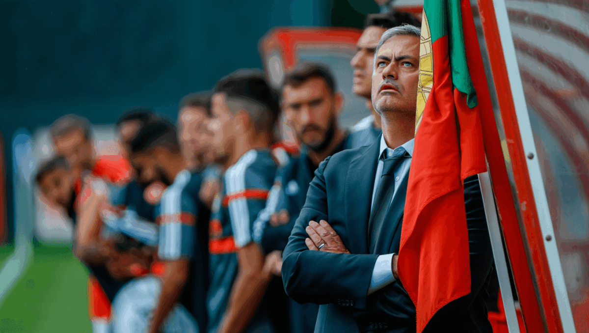 Mourinho emphasizes defensive discipline at Benfica, won't let possession slip when building from back