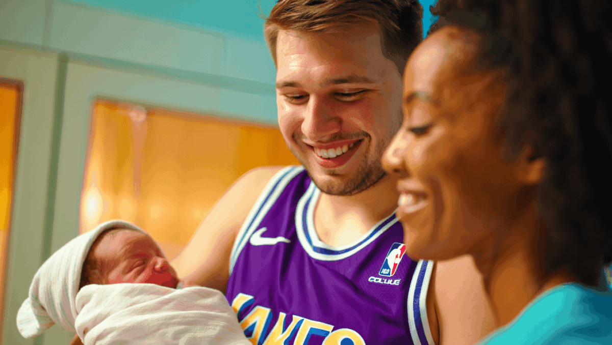Luka Doncic's wife Anamaria welcomes second daughter as Lakers star becomes father of two