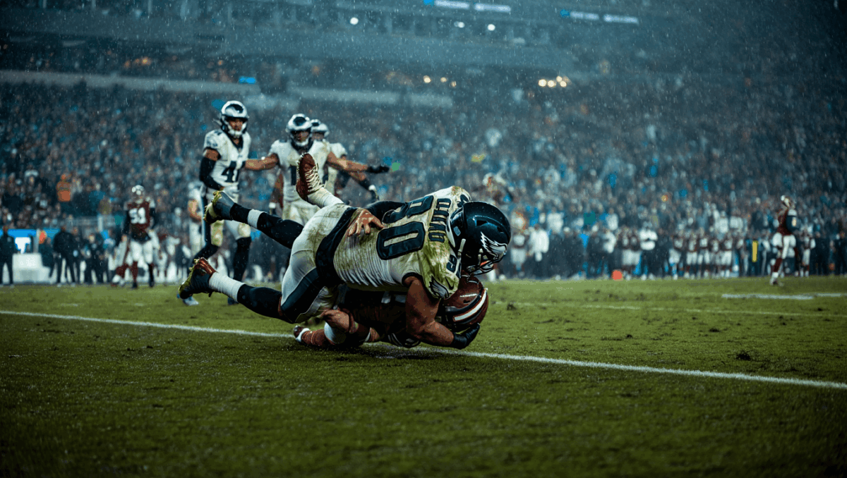 Jordan Davis proves he's an elite defensive force as Eagles narrowly survive Bills thriller 13-12 in rain