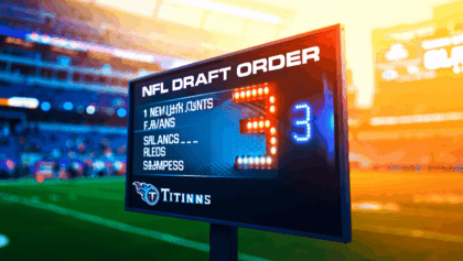 NFL draft order shakes up after Week 15, Titans remain at top with several teams changing positions