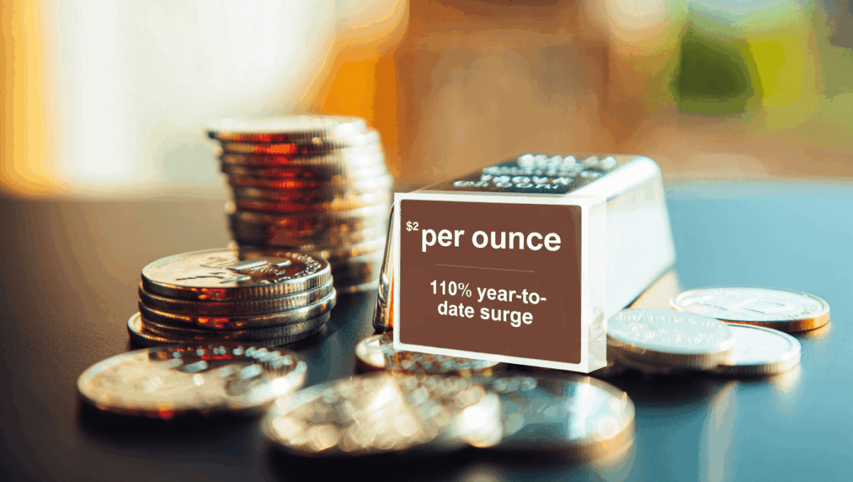 Price of silver today hits record high, surges over $61 per ounce