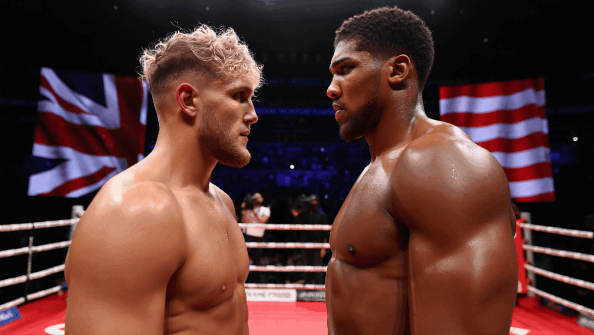 Jake Paul faces Anthony Joshua in heavyweight showdown nobody expected, prediction odds favor the underdog