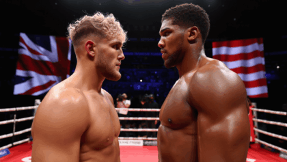 Jake Paul faces Anthony Joshua in heavyweight showdown nobody expected, prediction odds favor the underdog