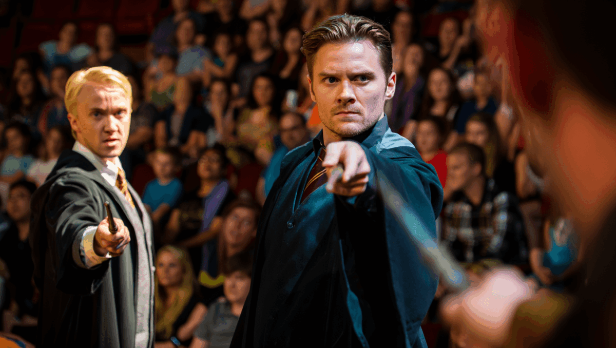 Harry Potter cast member John Skelley finally gets his full-circle moment on Broadway, now stars opposite Tom Felton
