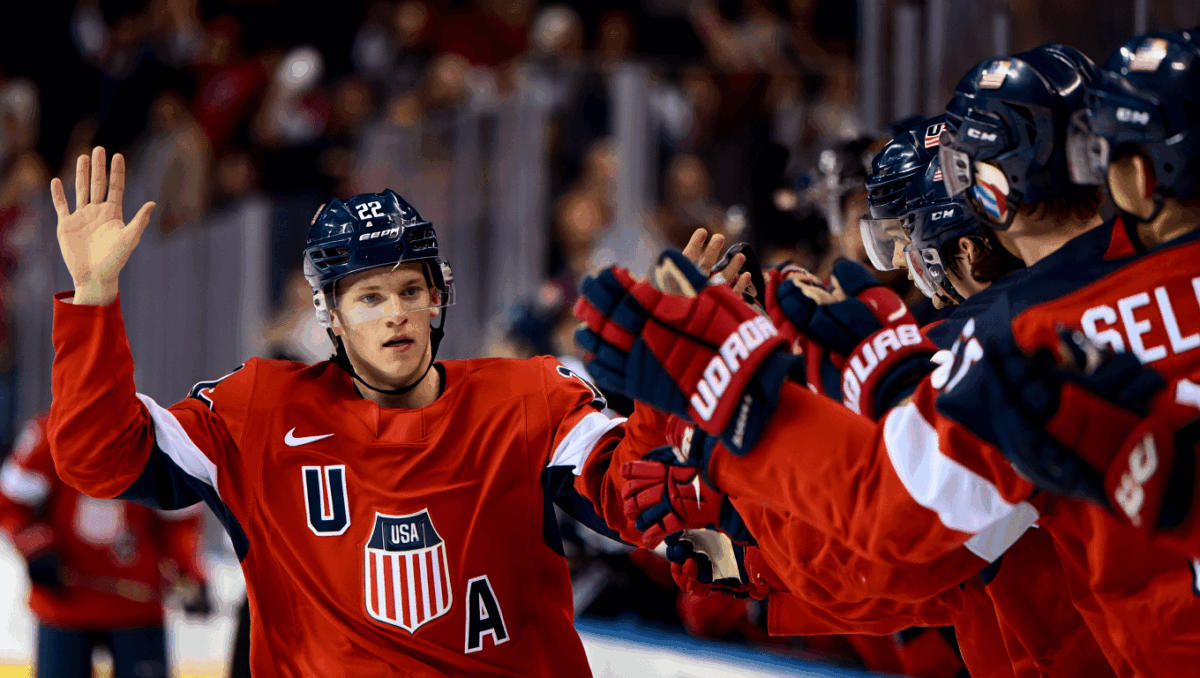 USA World Juniors beats Germany 6-3 in opening win, Zellers leads charge with 3 points