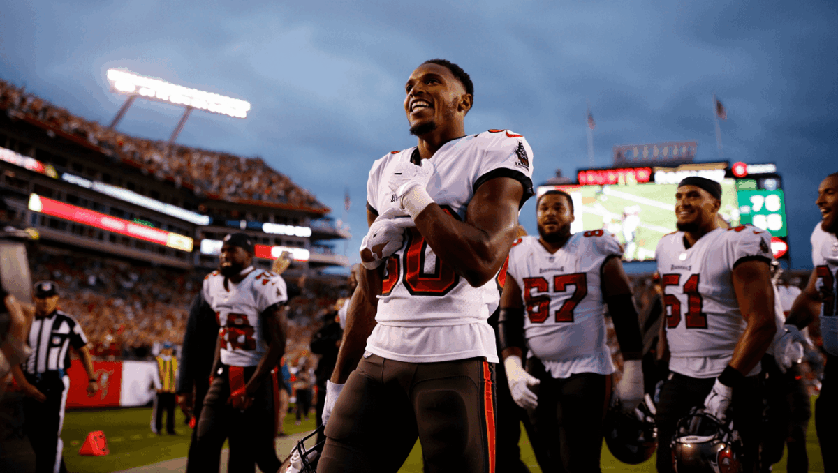 Chris Godwin Jr. scores rushing TD in 4th quarter as Buccaneers dominate Falcons 28-14 on Thursday Night Football